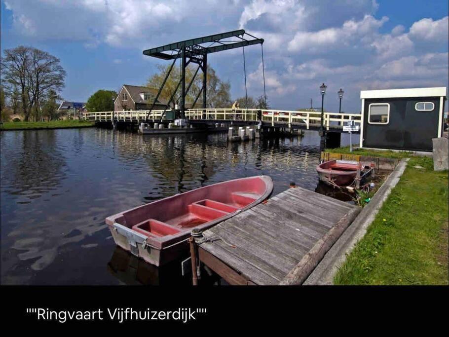 Family House With Garden & Jacuzzi & Sauna Near Amsterdam Vijfhuizen Eksteriør bilde